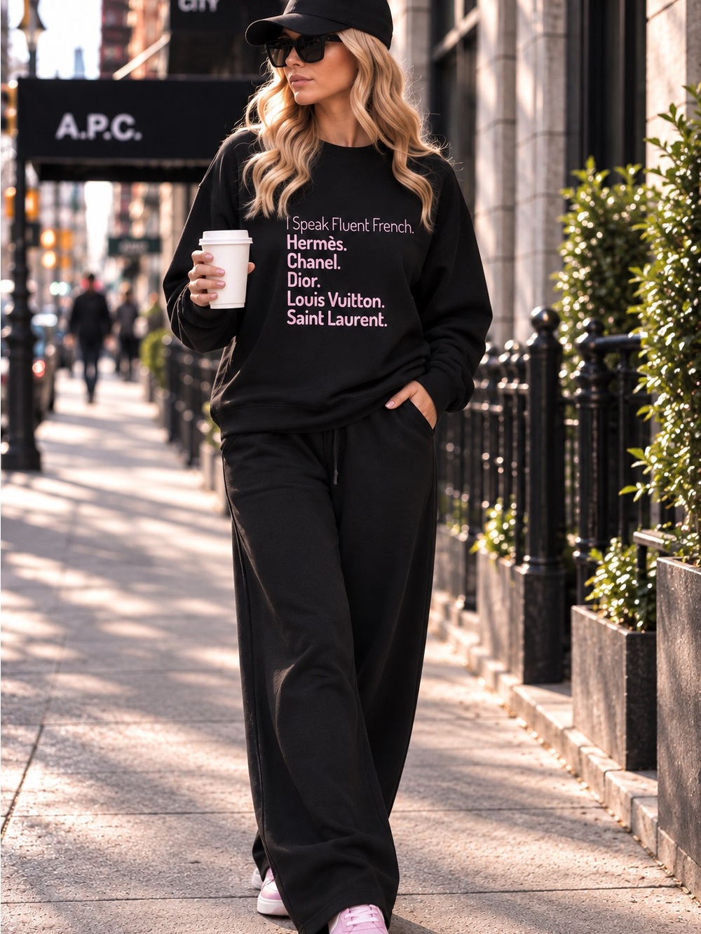 Long Sleeve I Speak Fluent French T-Shirt Avail in L/XL/2X/3X ⬇️ for PTP